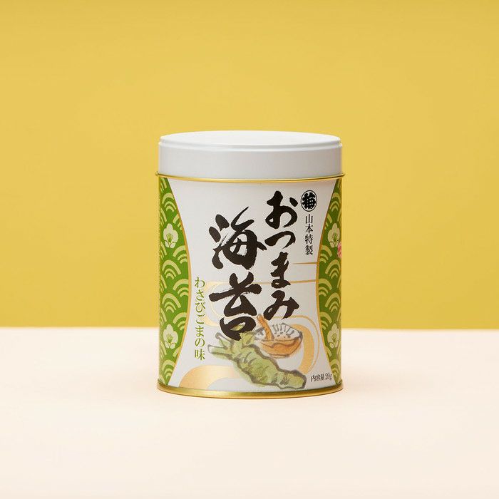 山本特製「おつまみ海苔」わさびごまの味 | 山本海苔店公式オンライン