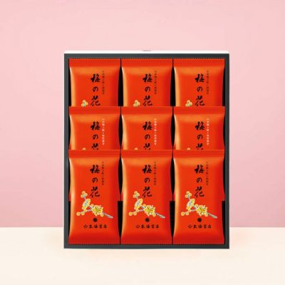山本海苔　梅の花　のりセット　味付け海苔　焼き海苔　贈答品　18袋詰×2缶