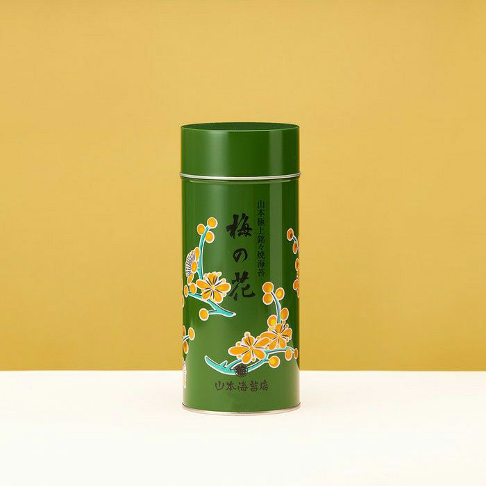 梅の花 中缶 焼海苔 緑缶 山本海苔店公式オンラインショップ
