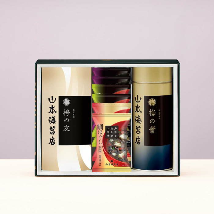 新品未使用】山本海苔店「梅の花」焼海苔&味附海苔セット（各20袋詰